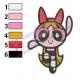 Powerpuff Embroidery Cartoon 13